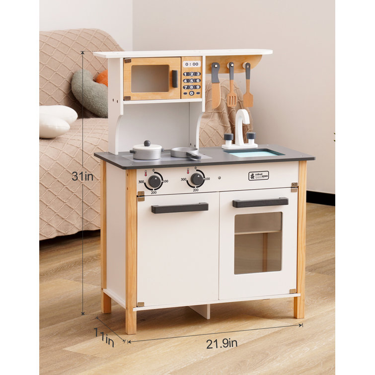 Toy hot sale kitchen white